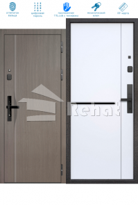 smart-door-e-taiga-9-cm-2mdf beige-clen_emalite-white